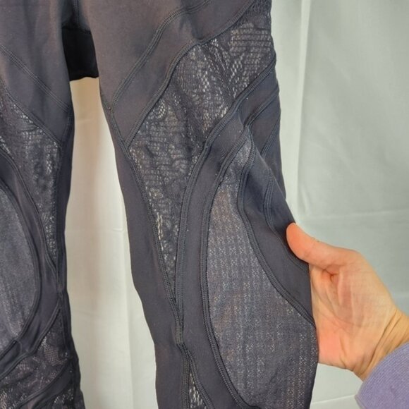 Lululemon Wunder Under High-Rise Tight Lace 25  size 2 in EUC - Picture 8 of 13
